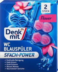 DenkMit 2x Kostki Zawieszka do WC Barwiące Kwiatowe Niemiec