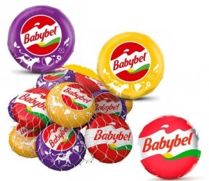 Babybel 3 Smaki Mix Mini Ser Półtwardy serki dojrzewające w wosku 8x20 szt.