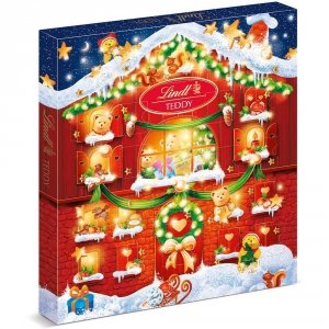 Lindt Teddy Kalendarz Adwentowy Mix 7 smaków 128g