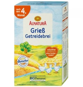 Alnatura Demeter b/Mleka kaszka Manna 4m 250g