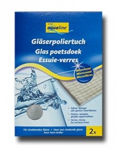 aQualine 2x Ścierka Ściereczki z mikrofibry do Polerowania Sprzątanie