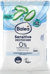Balea dezodorant w Chusteczkach Sensitiw Skóra Wrażliwa