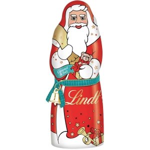 Lindt Mikołaj Słony Karmel Mleczna Czekolada Figura 125 g Niemcy