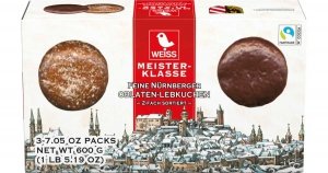 Weiss Pierniki Wigilijne na Opłatku 2 smaki 600g