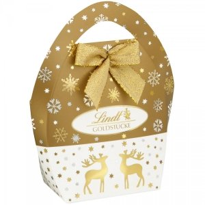 Lindt Goldstuke Prezent Świąteczny Mix Pralinki 50g