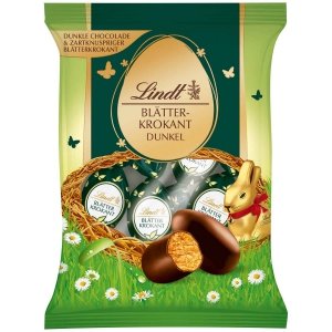 Lindt Jajka Ciemnej Czekolady Krokantem Z Orzechów Laskowych 85g