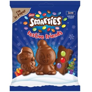 Smarties Czekoladowe Figurki Lentynki Mikołaj 65g