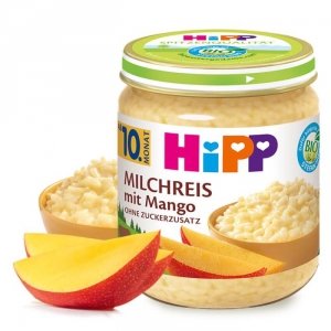 HIPP BIO Ryż na Mleku Mango 200g 10m