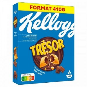 Kellogg's Tresor Poduszeczki Milk Choko Płatki 410