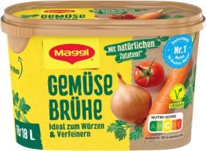 Maggi Gemuse Bruhe Warzywny Bulion Zup Sosów 288g Proszek 18 litr Niemcy Wege