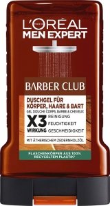 L'Oréal Paris Men Expert Żel pod Prysznic Barber Club 3w1 250ml Niemcy