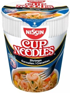 Cup Noodle Zupka Krewetki Makaron Warzywa 