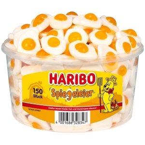 Haribo Wielkanocne Jajka żelki Pianki 150szt 