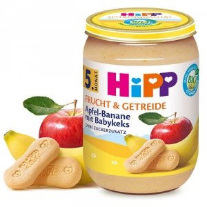 Hipp Bio Deser Jabłko Banan Biszkopt 5m 190g