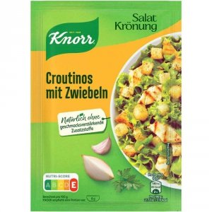 Knorr Wykończenie Sałatki Grzanki Sucharki Kostki z Cebulą 25g