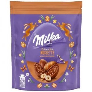 Milka Wielkanoc Jajka Czekoladowe Noisette 90g