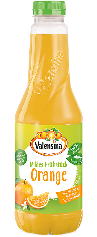 Valensina 100% Sok Pomarańczowy z Acerolą