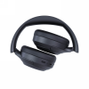 Happy Plugs Play Lite - bezprzewodowe słuchawki nauszne z wejściem 3,5 mm i wbudowanym radiem (black)