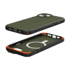 UAG Civilian Magsafe - obudowa ochronna do iPhone 15 Plus kompatybilna z MagSafe (olive)