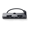 Satechi Aluminum Type-C Clamp Hub Pro - aluminiowy Hub do iMac 2017/2019/2020 USB-C (USB-C, 3x USB-A, czytnik kart micro/SD) (sp
