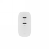 Native Union Fast GaN Charger - ładowarka 67W PD, 2x USB-C, adaptery US/UK/EU w zestawie (white)