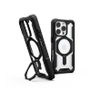 UAG Plasma XTE Magsafe - obudowa ochronna z podstawką do iPhone 16 Pro kompatybilna z MagSafe (black/clear)