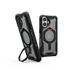 UAG Plasma XTE Magsafe - obudowa ochronna z podstawką do iPhone 16 kompatybilna z MagSafe (black/orange)