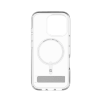 ZAGG Crystal Palace Snap Kickstand - obudowa ochronna z podstawką do iPhone 16 Pro kompatybilna z MagSafe (clear)