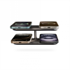 ZENS Quattro Wireless Charger Pro 4 - ładowarka bezprzewodowa Qi2 do czterech urządzeń (4x15W) kompatybilna z MagSafe (black)