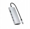 Satechi USB-C Multiport Adapter 8K - adapter USB-C (USB-C, HDMI, 3x USB 3.2 Gen 2 10Gbps, 1x USB 3.2 Gen 1 5Gbps, czytnik kart S