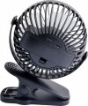 BLOW WENTYLATOR BIURKOWY Z KLIPSEM 10CM USB CZARNY + AKUMULATOR