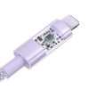 Kabel Baseus Gem 2.4A 1m (fioletowy)