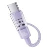 Kabel Baseus Gem USB-USB C 100W 1m (fioletowy)