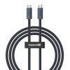 Kabel Baseus Typ C-Typ C 240W 1m (czarny)