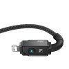 Kabel Baseus Unbreakable USB-IP 2.4A 1m (czarny)