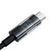 Kabel Baseus Gem Typ C-Typc C 100W 2m (czarny)