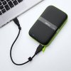 Dysk zewnętrzny HDD Silicon Power Armor A60 (4TB; 2.5; USB 3.2; 5400 obr/min; Green-Black; SP040TBPHDA60S3K)