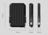 Dysk zewnętrzny HDD Silicon Power Armor A66 (4TB; 2,5; USB 3.2; Blue; SP040TBPHD66LS3B)