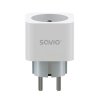 SAVIO INTELIGENTNE GNIAZDKO WI-FI, 16A, TIMER, POMIAR ZUŻYCIA ENERGII, AS-01