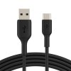 Kabel Belkin BoostCharge USB-C to USB-A Cable 15W 2m Black