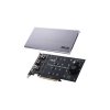 Kontroler ASUS Hyper M.2 PCIe 3.0 x16, 4x M.2 NVMe (2242/2260/2280/22110) GEN 3