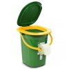 GREENBLUE TOALETA TURYSTYCZNA, CIEMNOZIELONO-POMARAŃCZOWA GB320GO