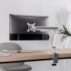 ERGO OFFICE UCHWYT BIURKOWY DO MONITORA LCD ER-751 17-32 9KG, SPRĘŻYNA GAZOWA