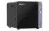 Qnap TS-432X-4G, Tower, 4 x 2.5/3.5 SATA, AnnapurnaLabs Alpine AL524 4C, 4GB (Max. 16GB) DDR4 SODIMM, 2 x 2.5GbE, 1 