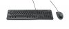 Zestaw klawiatura + mysz Logitech MK120 920-002562 (membranowa; USB 2.0; (US); kolor czarny; optyczna; 1000 DPI)