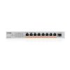 Switch Zyxel XMG-108HP 9p PoE (PoE++: 8) 100W Unmanaged Multigigabit