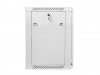 Szafa rack Lanberg WF01-6412-10S (12U; 635mm / 600mm / 450 mm; wisząca; Szklane; 19''; kolor szary)