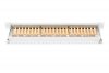 Digitus Patch panel 19 24 porty, kat.6, S/FTP, 1U, wspornik kablowy, szary (kompletny)