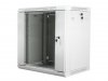 Lanberg Szafa instalacyjna wisząca 19'' 12U 600X450mm szara (drzwi       szklane)