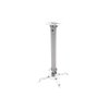Techly Ramię sufitowe do projektora 55-90cm 13,5kg srebrny
